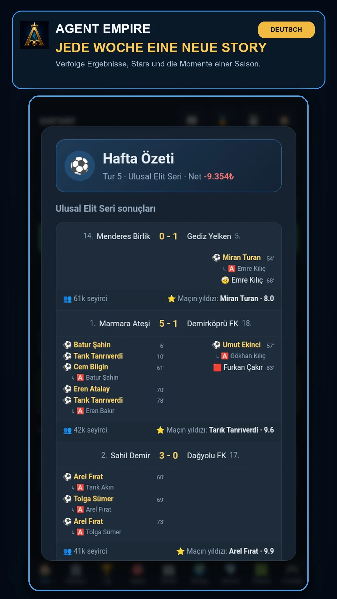 Agent Empire: Football CEO screenshot