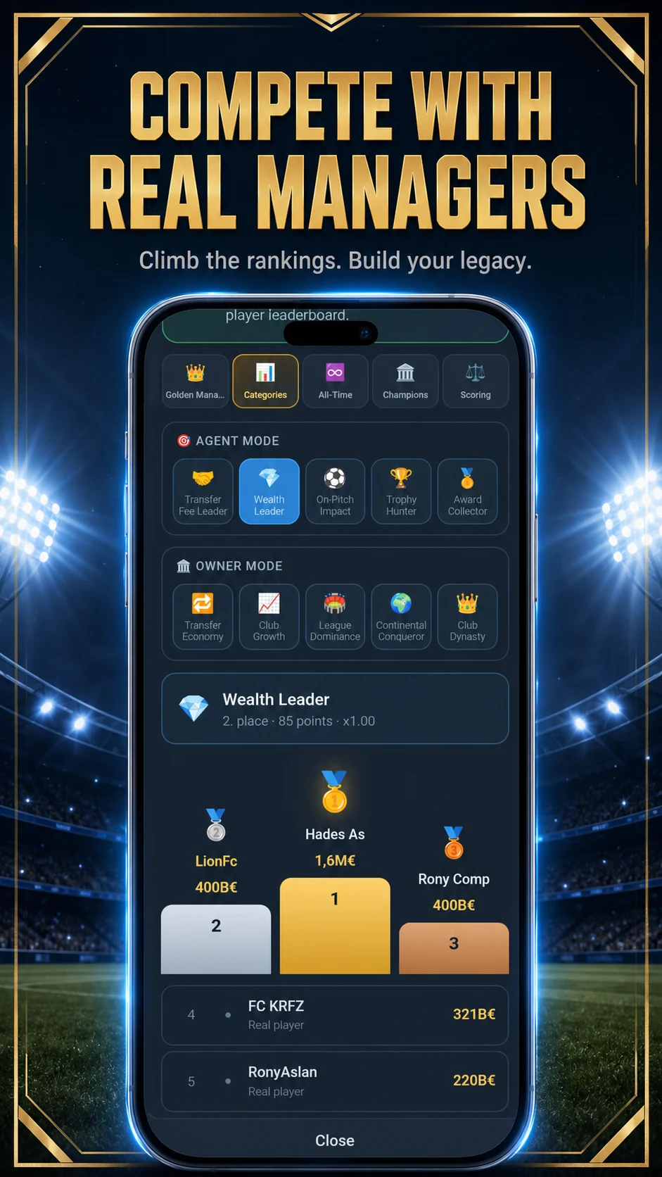 Agent Empire: Football CEO screenshot